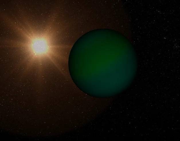 Artist impression of HD 20781 d exoplanet