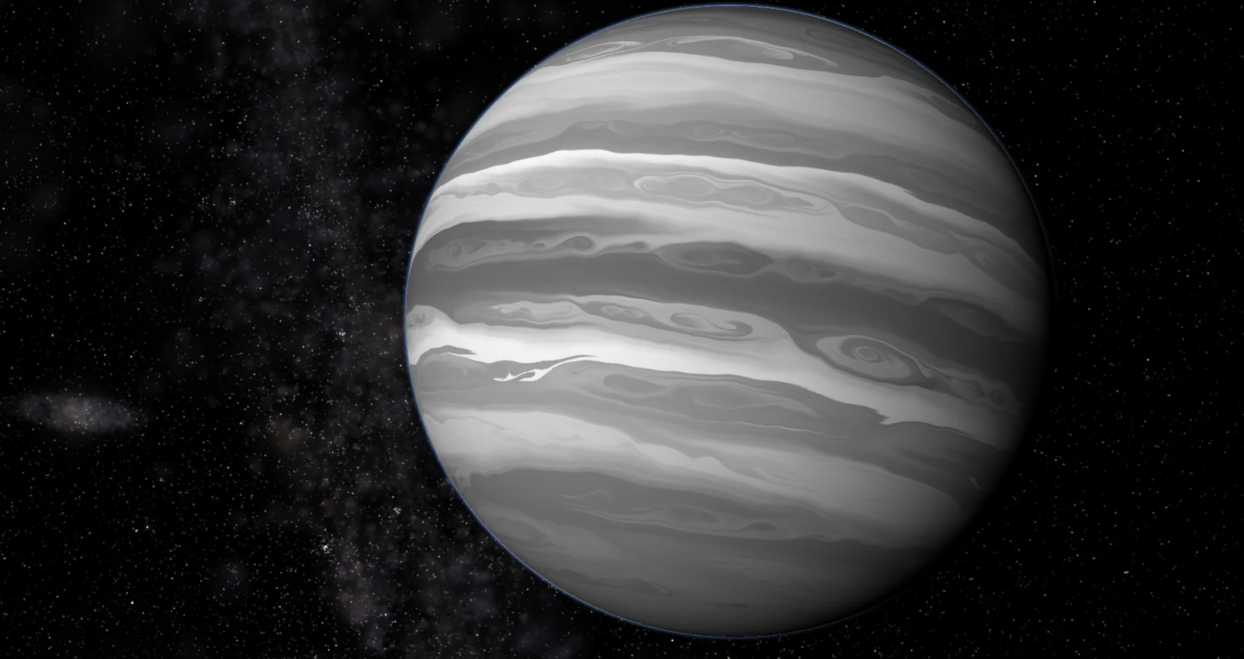 Artist impression of HD 28185 b exoplanet